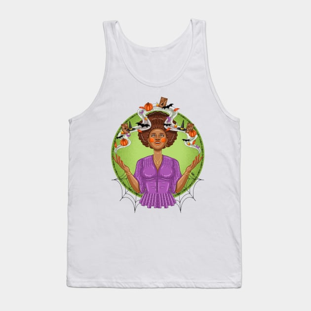 Halloweenesque assortment Tank Top by XioVerduzco-art